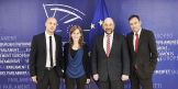 Aus aktuellen Anlass ein Rückblilck: Schulz und Naef - Treffen in Brüssel